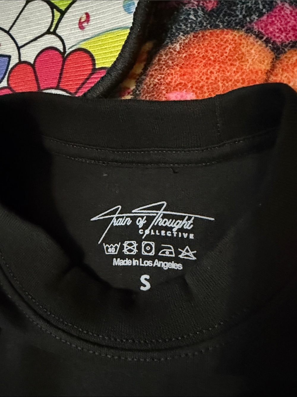 GROWTH EVENTUALLY BLACK TEE NWOT - Picture 6 of 14